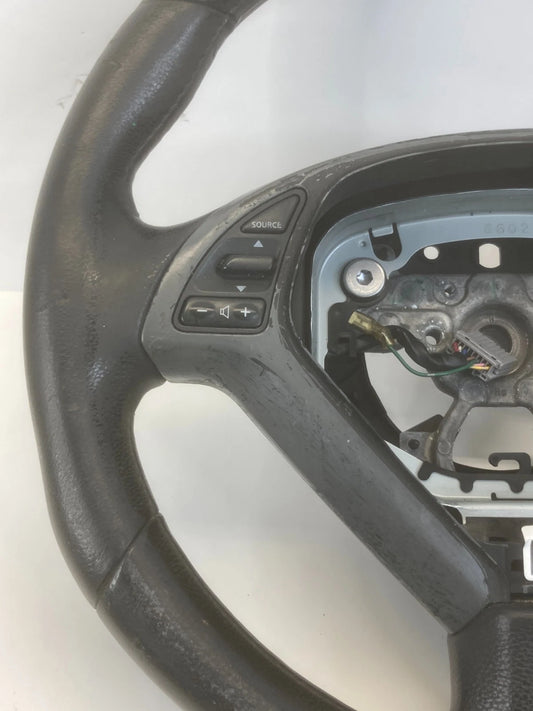 2007 2008 INFINITI G35 SEDAN LEATHER STEERING WHEEL W/ AUDIO CRUISE CONTROLS OEM