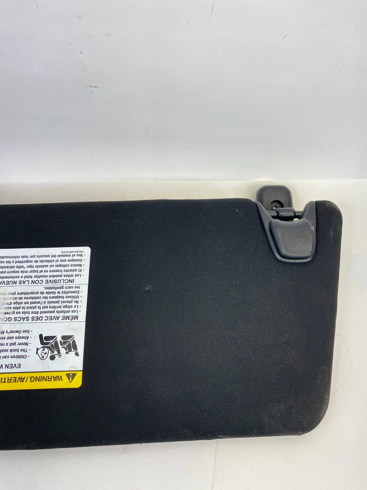 16-19 FORD EXPLORER INTERCEPTOR ROOF RIGHT SIDE SUNVISOR SUN VISOR W/ CLIPS OEM