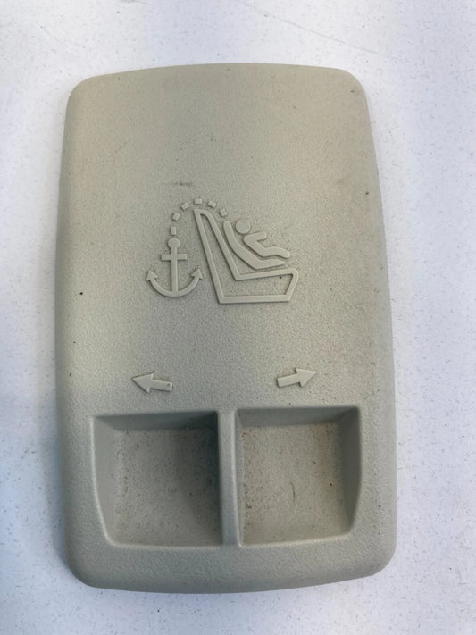 2007-2010 CHRYSLER SEBRING SEDAN REAR SEAT CHILD SAFETY ANCHOR HOOK COVER TRIM
