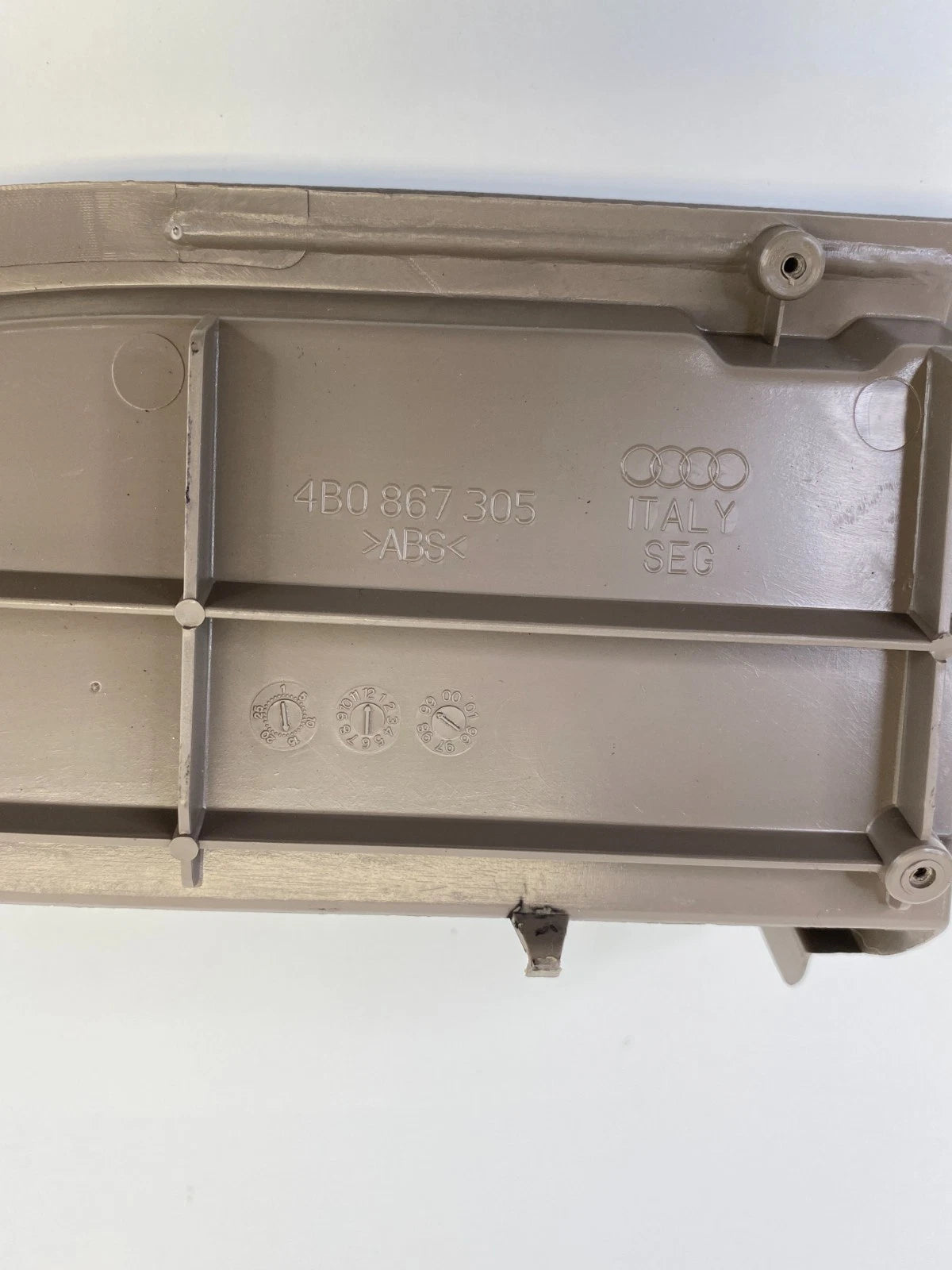 98-04 AUDI A6 QUATTRO AVANT SEDAN REAR LEFT DRIVER DOOR PANEL POCKET 4B0867305