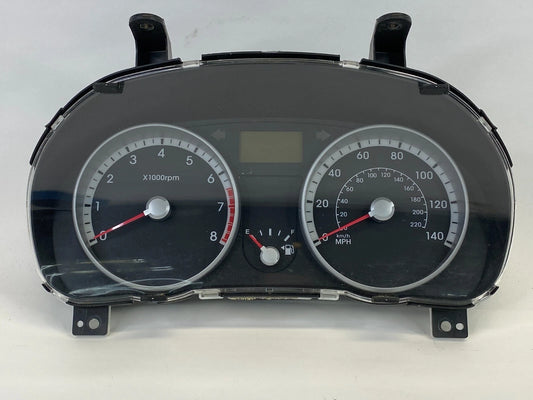 09-11 HYUNDAI ACCENT AT INSTRUMENT CLUSTER SPEEDOMETER 94004-1E260 UNK MILES OEM