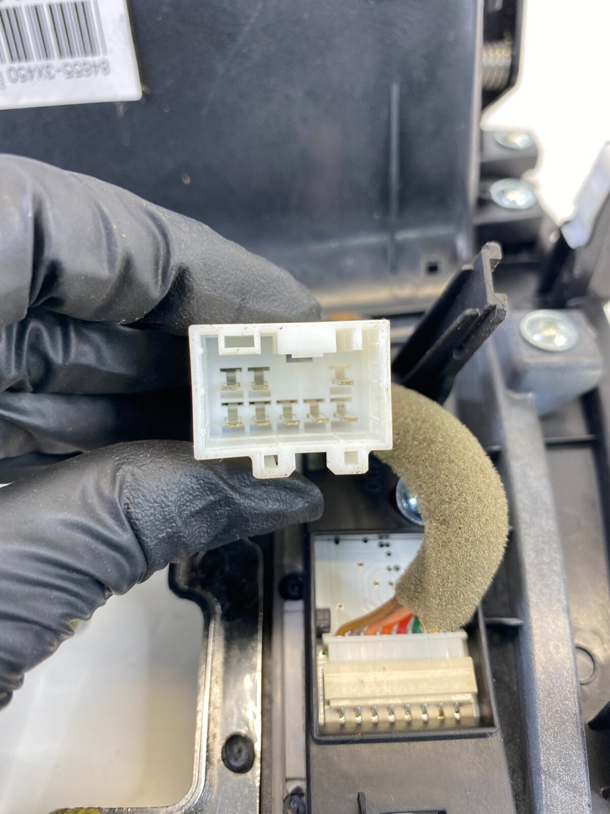 2011-2013 Hyundai Elantra Center Console Shifter Trim Bezel Storage 84680-3X100