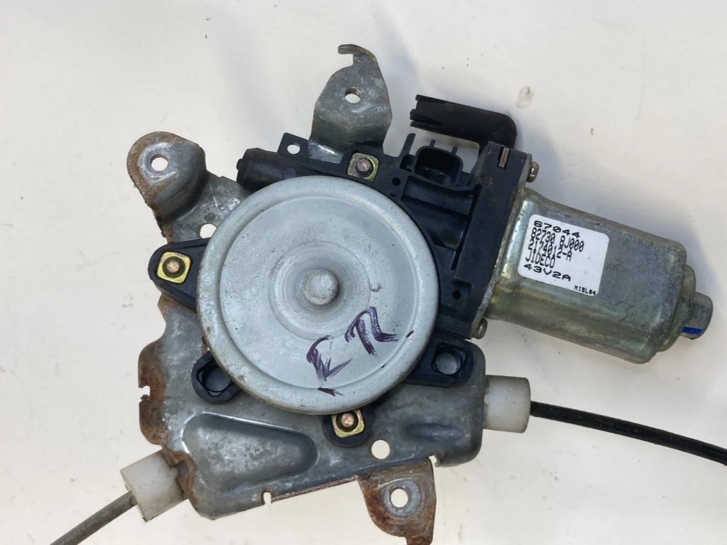 02-06 NISSAN ALTIMA REAR RIGHT POWER DOOR WINDOW MOTOR W REGULATOR 827303Z00 OEM