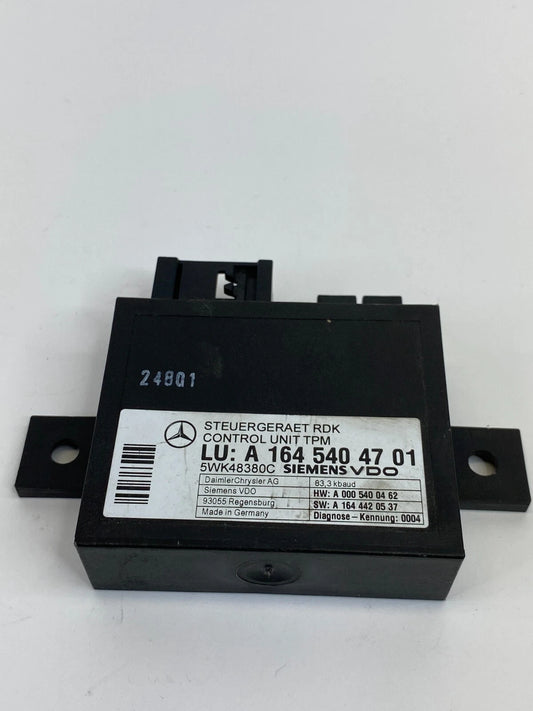 2006-2011 MERCEDES-BENZ ML350 TIRE PRESSURE CONTROL MODULE TPMS OEM 1645404701