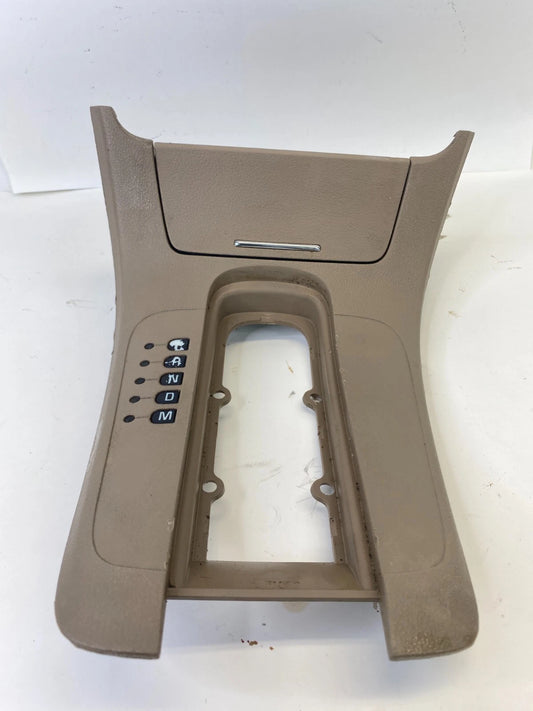 08-12 CHEVY MALIBU AUTO TRANS CENTER CONSOLE SHIFTER BEZEL W/ ASHTRAY 20997063