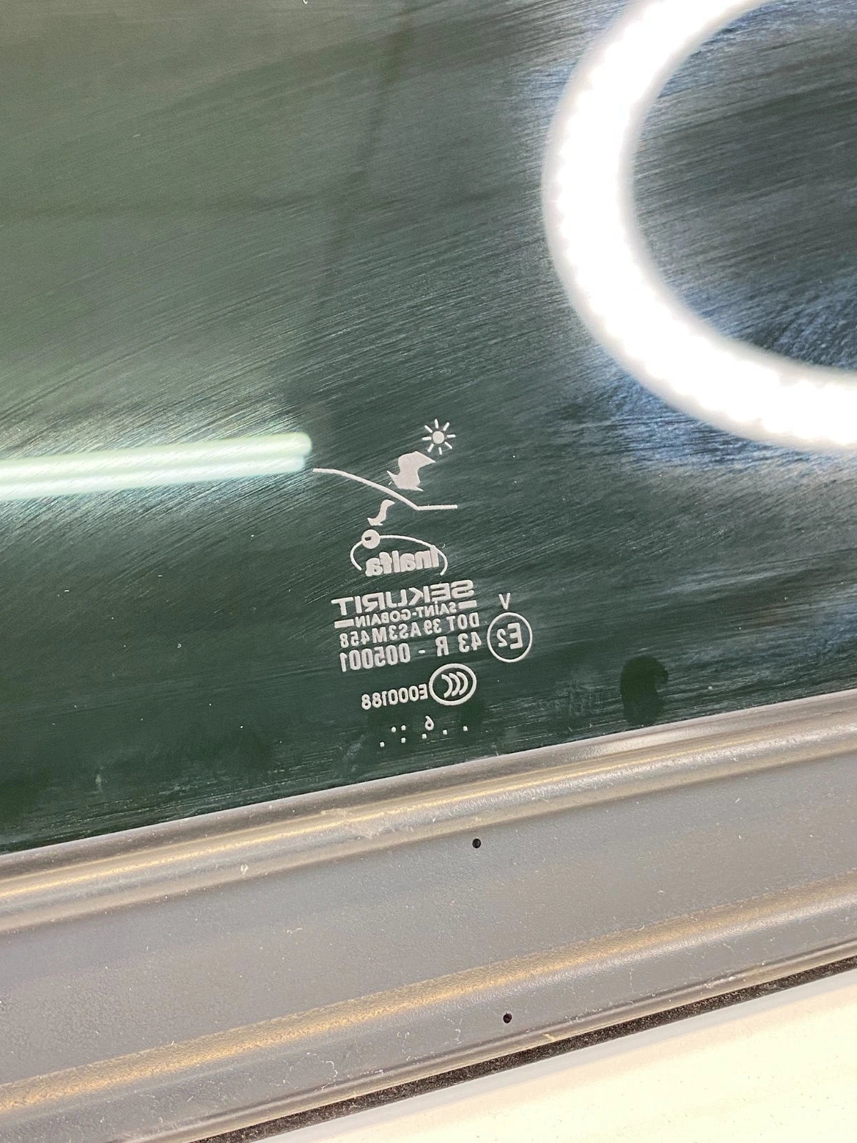 03-11 SAAB 9-3 9-3X FRONT PANORAMIC SUNROOF SUN ROOF GLASS ASSEMBLY 12793901 OEM