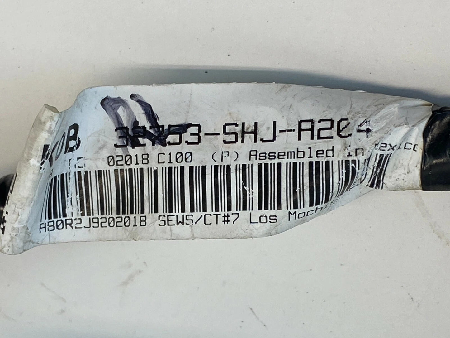 05-10 HONDA ODYSSEY REAR LEFT SLIDE SLIDING DOOR WIRE HARNESS 32753-SHJ-A204 OEM