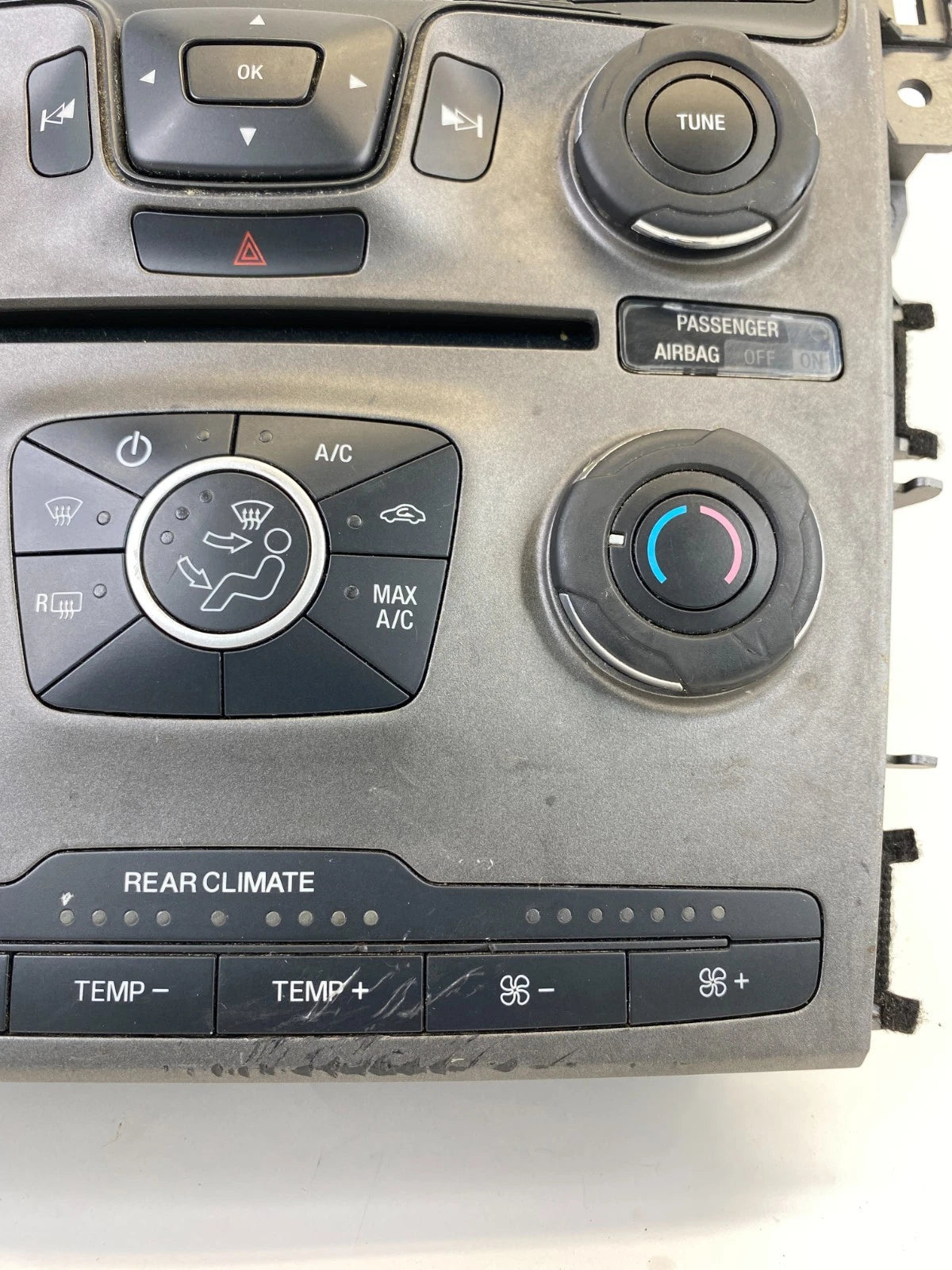 2013-2019 FORD INTERCEPTOR UTILITY RADIO CLIMATE CONTROL PANEL TRIM EB5T-18A802