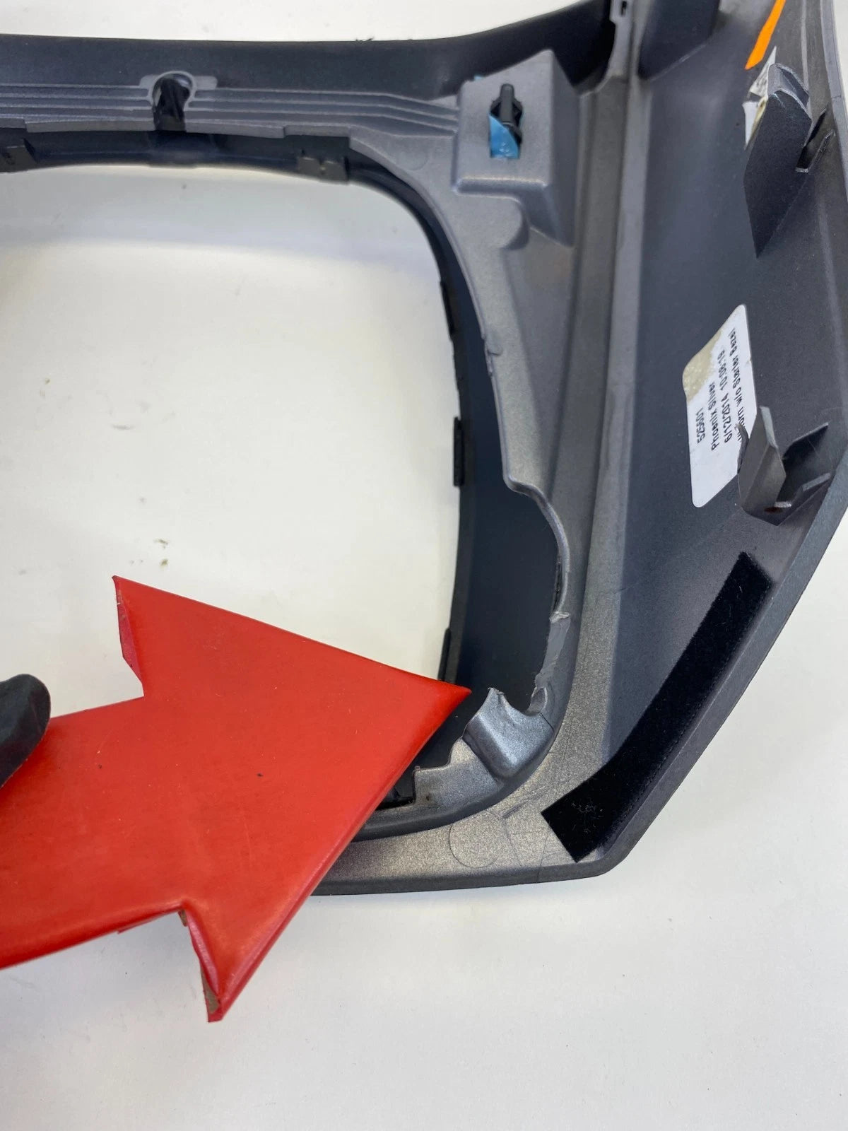 2013-2016 FORD ESCAPE DASH INSTRUMENT PANEL RADIO BEZEL TRIM CJ54-S044C74 OEM