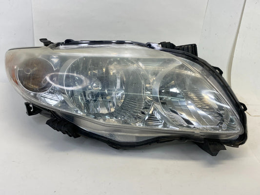2009-2010 TOYOTA COROLLA FRONT RIGHT PASSENGER HEADLIGHT HEADLAMP OEM