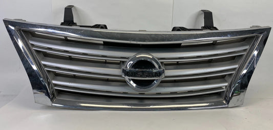 2013 2014 2015 NISSAN SENTRA FRONT UPPER GRILL GRILLE CHROME ASSY OEM