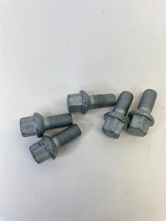 2007-2012 MERCEDES-BENZ GL450 WHEEL LUG NUT BOLTS M14X1.5 BALL SEAT SET OF 5 OEM