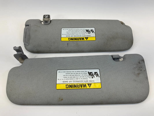 2011-2013 HYUNDAI ELANTRA SEDAN LEFT RIGHT DRIVER PASSENGER SUN VISOR PAIR OEM