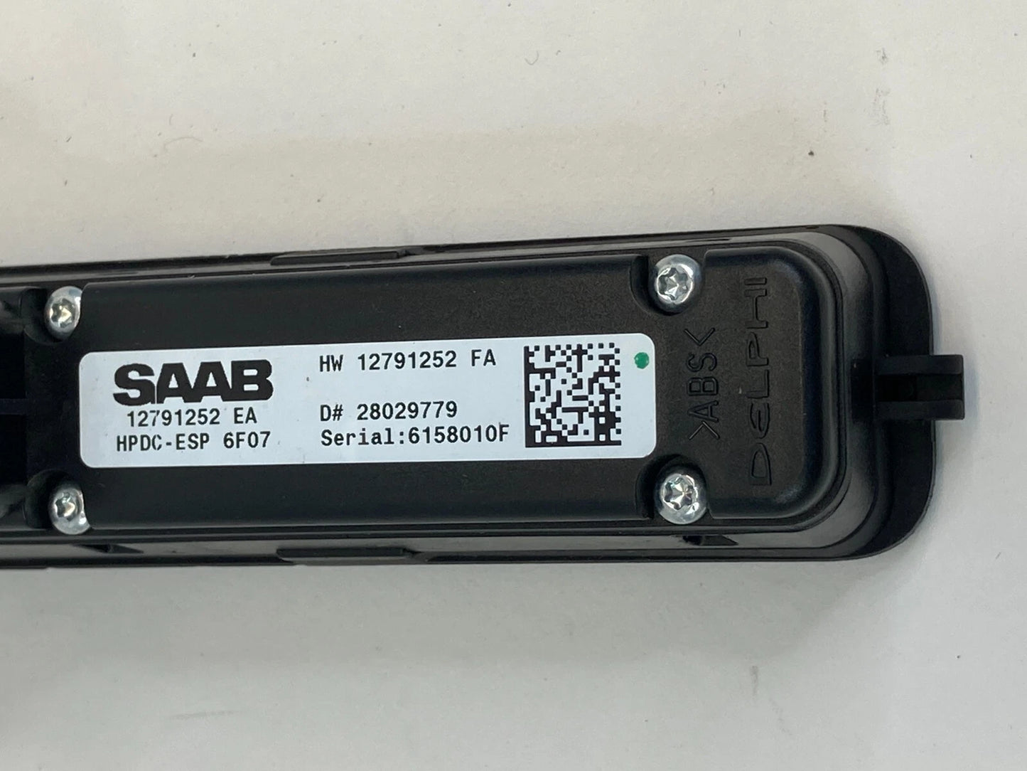 2006 2007 SAAB 9-3 93 SDN DASH CENTER INFO CONTROL DISPLAY SWITCH 12791252 OEM
