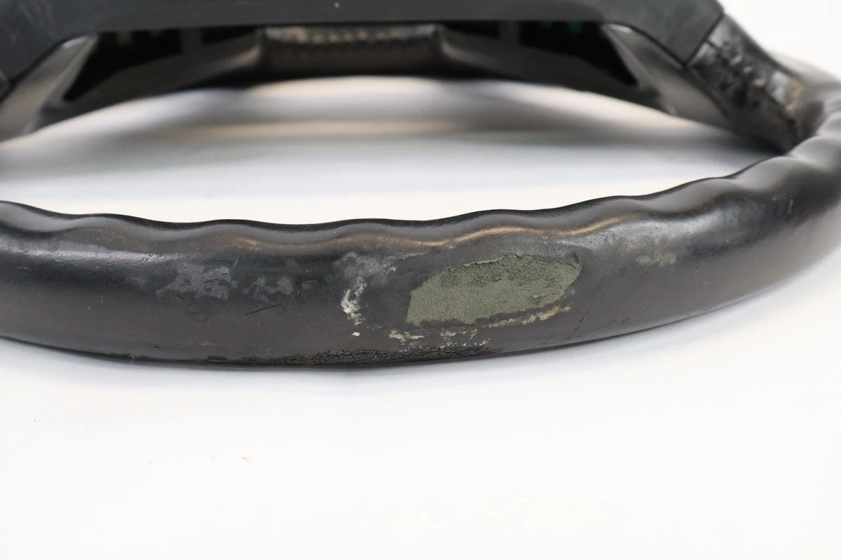 2003-2005 HONDA PILOT LEATHER STEERING WHEEL WITH AUDIO BUTTONS BLACK OEM