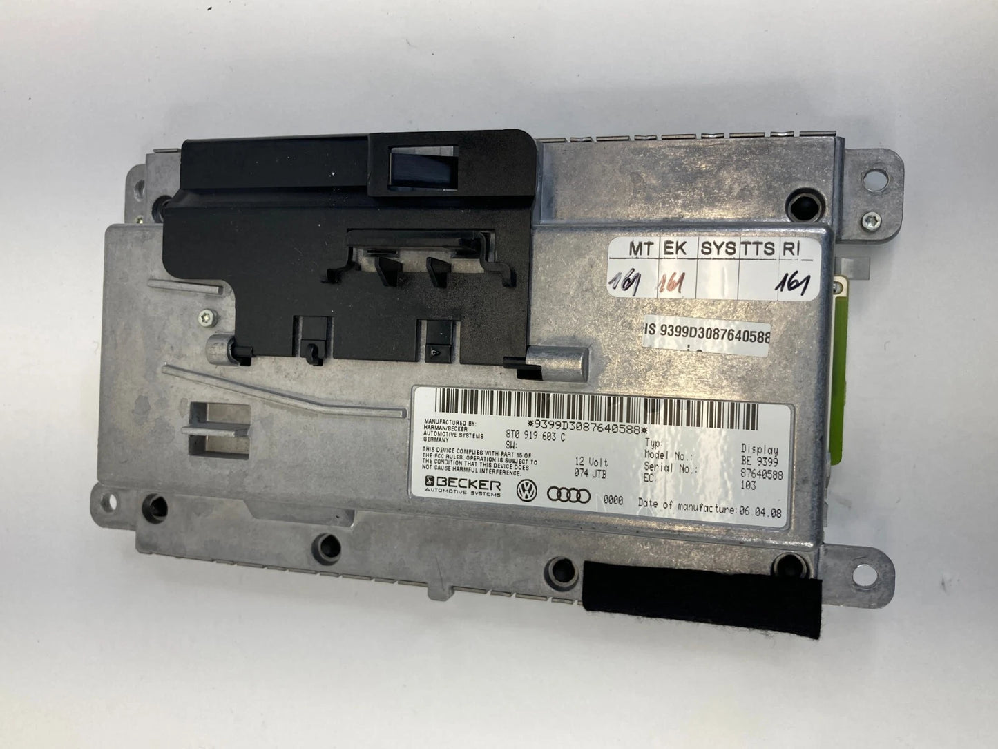 06-11 AUDI A6 NAVIGATION DISPLAY INFORMATION SCREEN PANEL UNIT 8T0919603C OEM