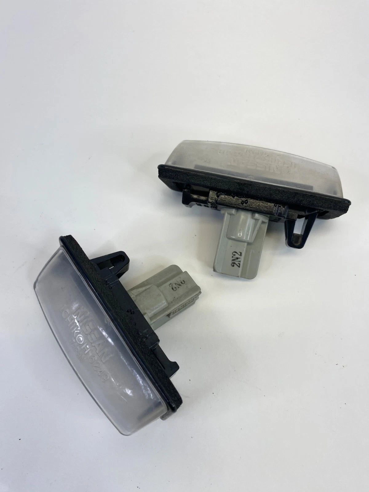 13-18 NISSAN ALTIMA BACK REAR TRUNK LICENSE PLATE LIGHT LAMP SET PAR OEM
