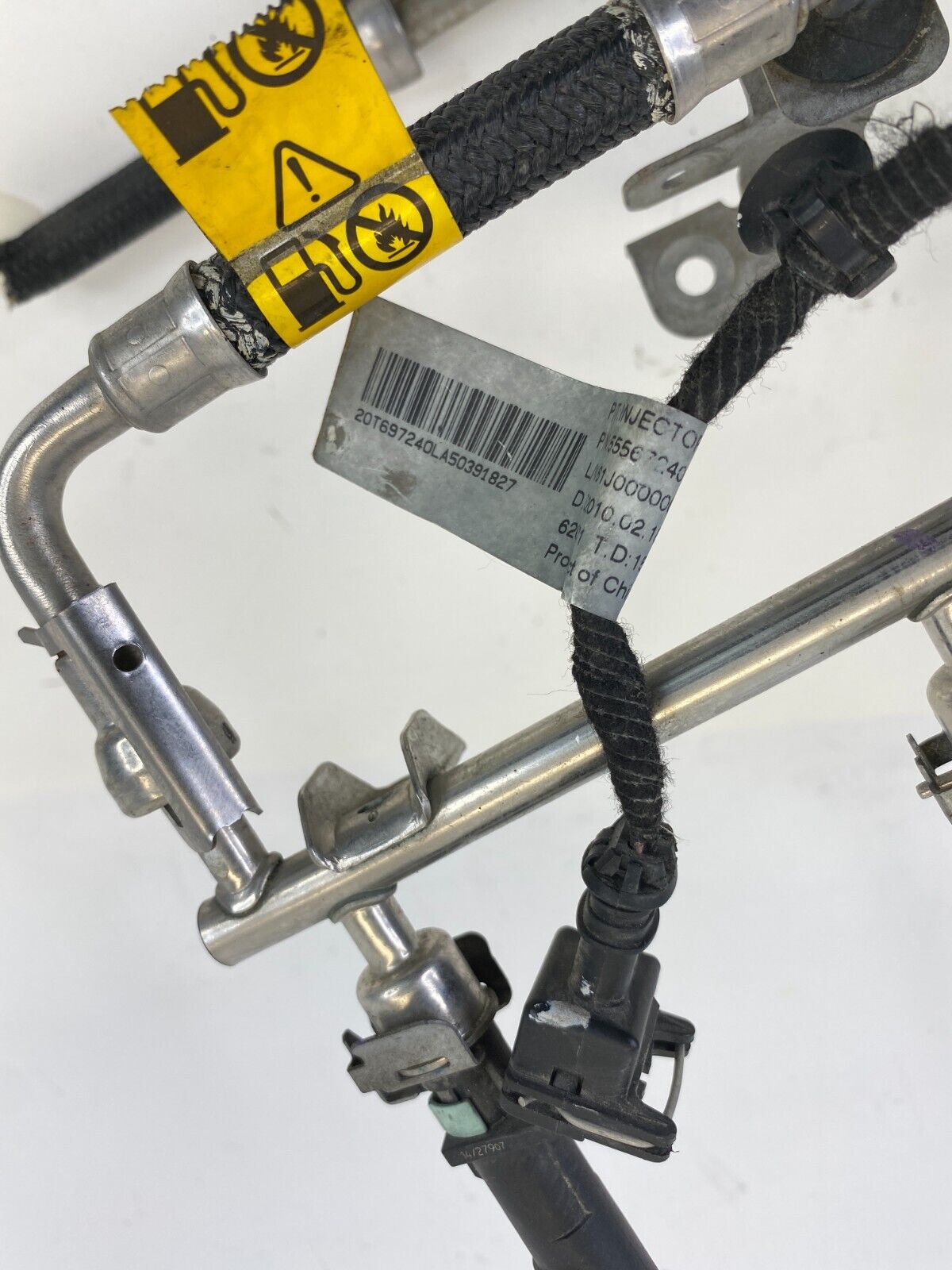 12-18 Chevy Sonic 11-15 Cruze 1.8L Engine Fuel Injection Rail W/ Injectors Assy