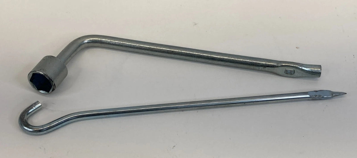 2009-2013 INFINITI G37 SEDAN EMERGENCY SPARE TIRE JACK TOOL KIT WRENCH ASSY OEM