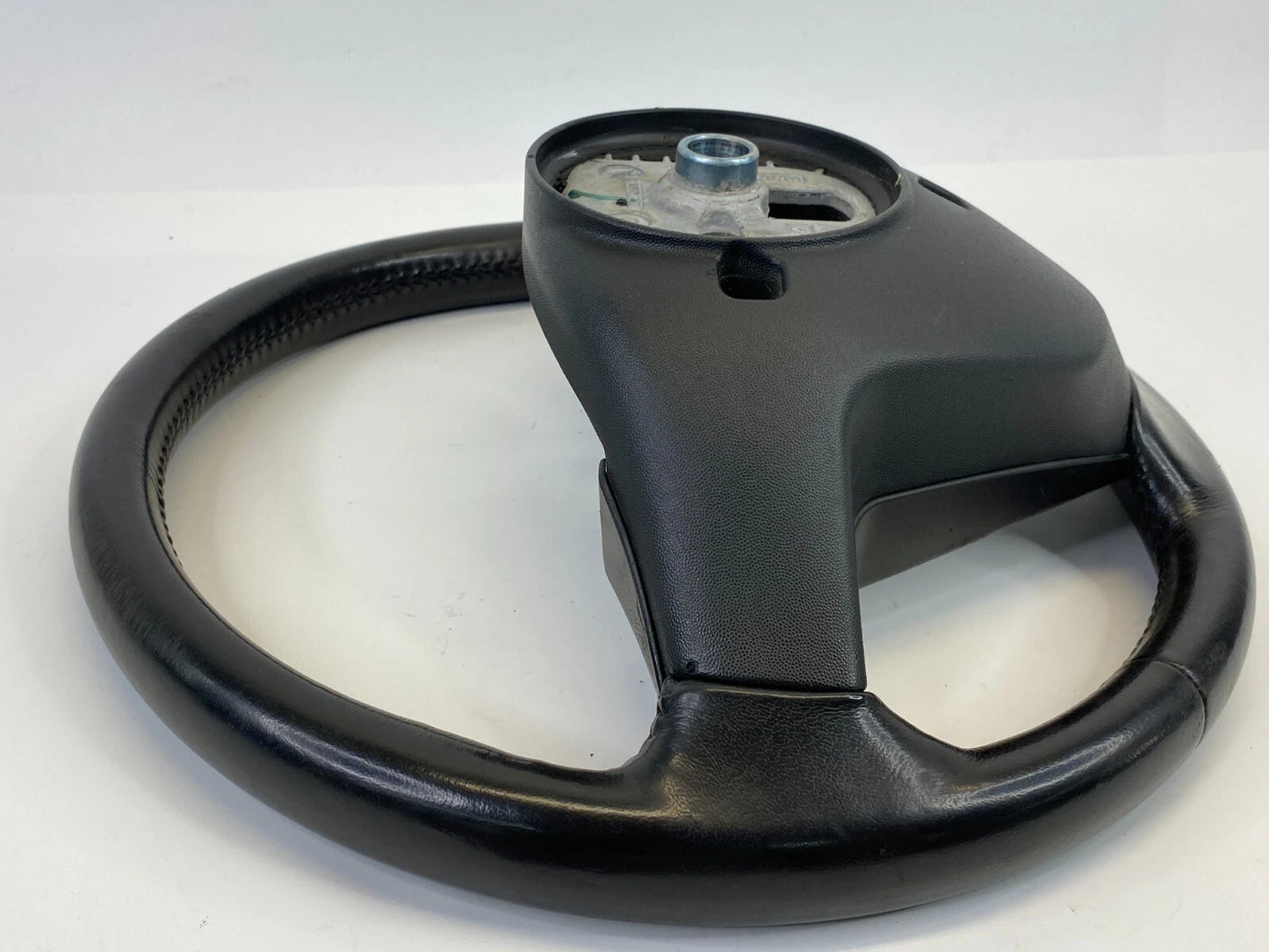 2004-2006 CADILLAC SRX STEERING WHEEL BLACK LEATHER WITH AUDIO CONTROLS OEM