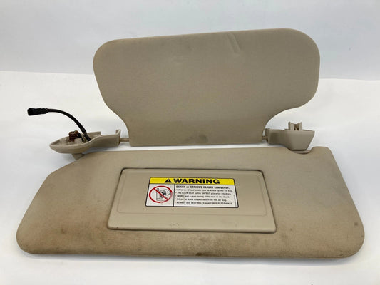 03-06 LINCOLN NAVIGATOR LEFT DRIVER SUNVISOR VISOR SHADE LIGHTED W/ HOMELINK OEM