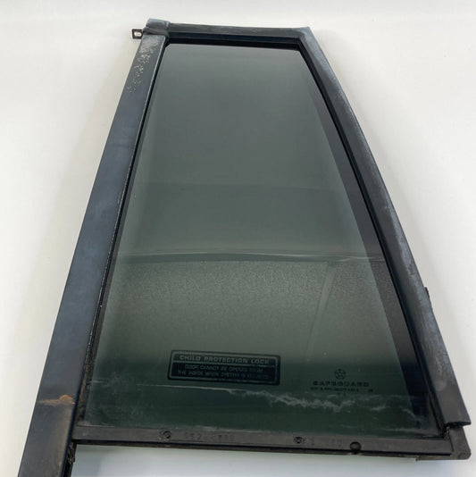 1993-1998 JEEP GRAND CHEROKEE REAR LEFT SIDE DOOR QUARTER WINDOW GLASS FIXED OEM