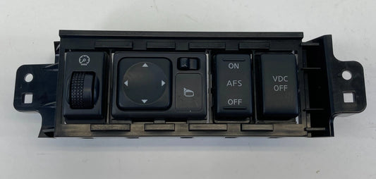 2006 2007 INFINITI M35 DASH MIRROR DIMMER AFS VDC SWITCH CONTROL BEZEL PANEL OEM