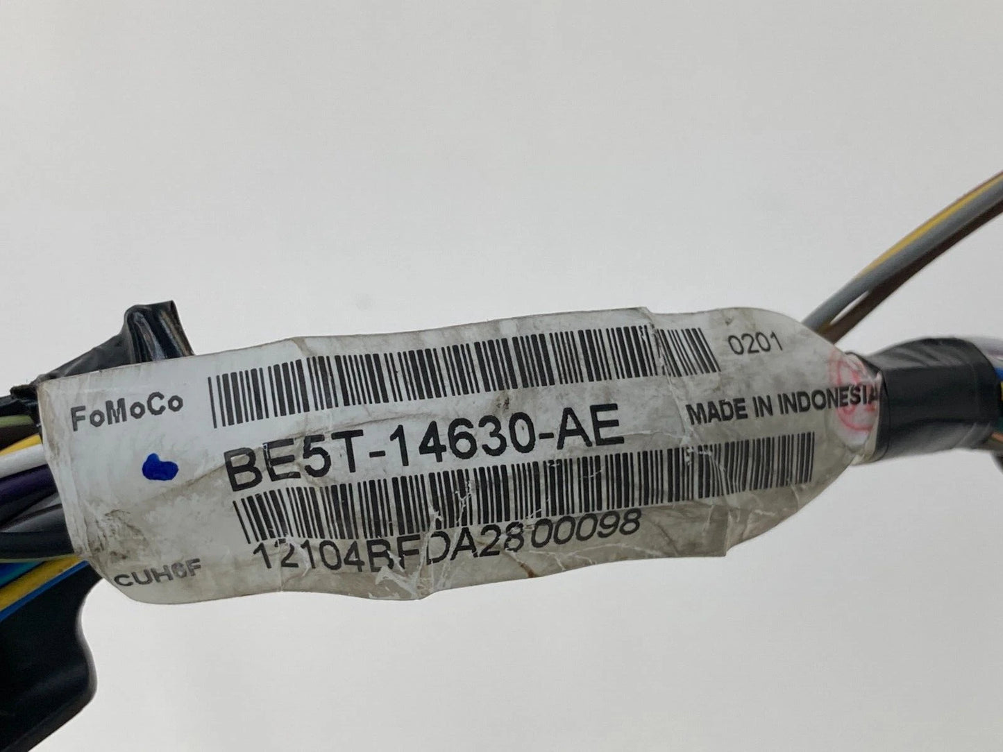 2010-2012 FORD FUSION FRONT RIGHT DOOR WIRING WIRE HARNESS BE5T-14630-AE OEM