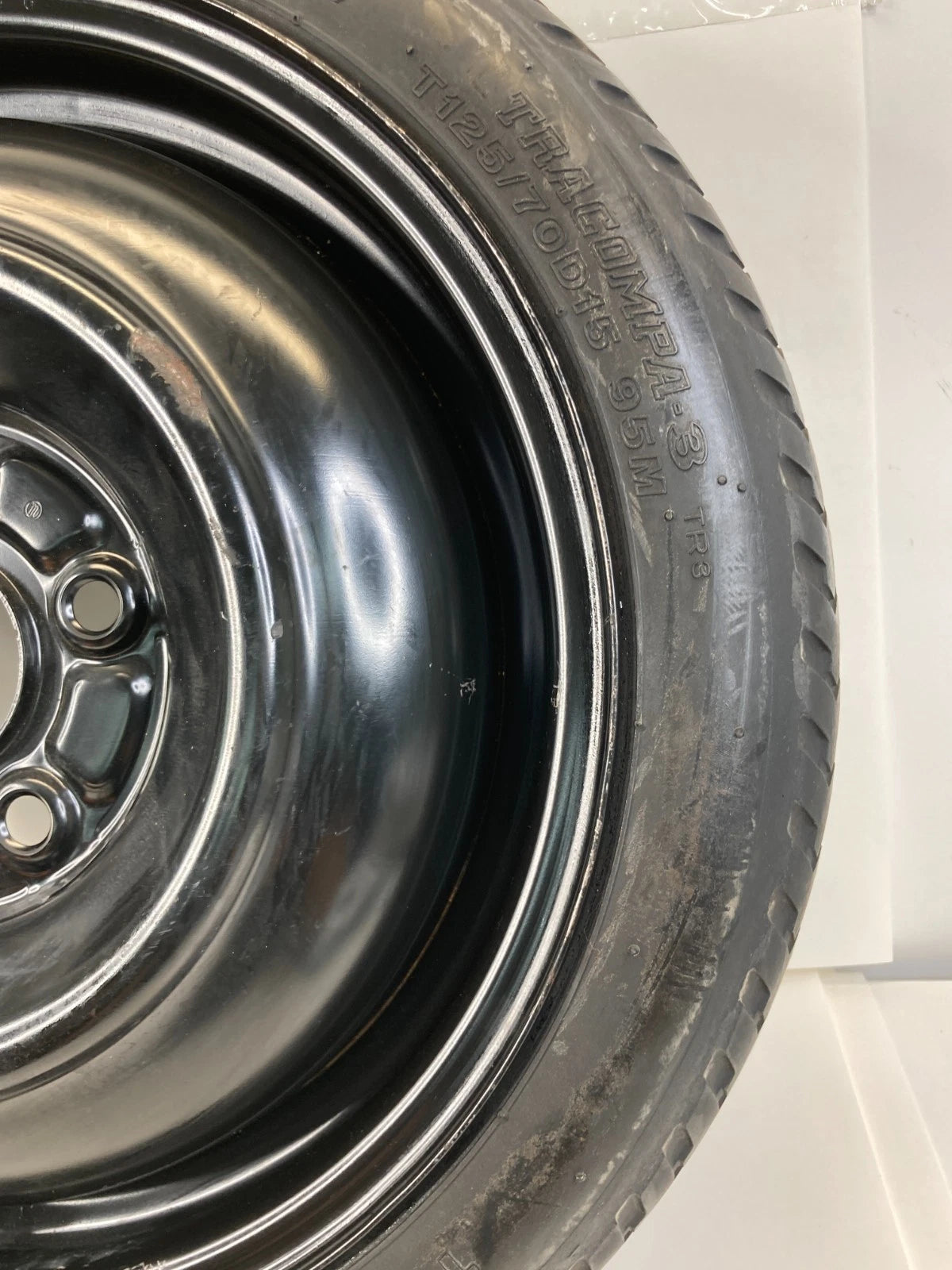 06-11 HONDA CIVIC EMERGENCY SPARE TIRE WHEEL RIM COMPACT DONUT T125/70/D15 95M