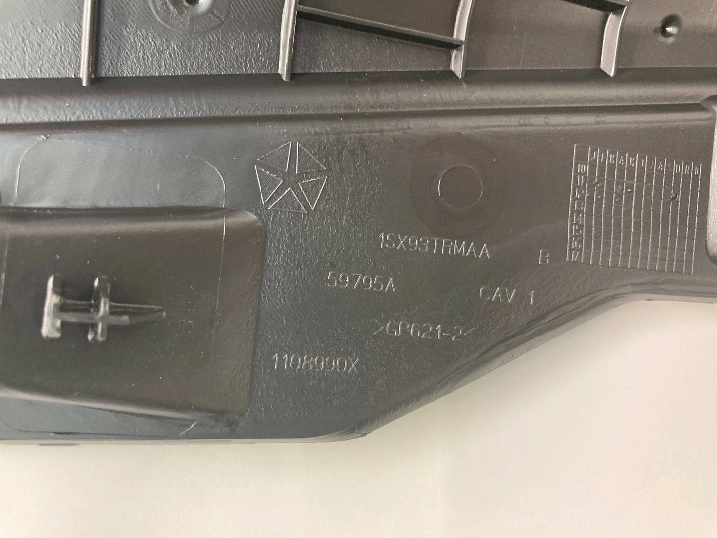 2011-2014 DODGE AVENGER LEFT DASH INSTRUMENT PANEL BEZEL TRIM 1SX93TRMAA OEM