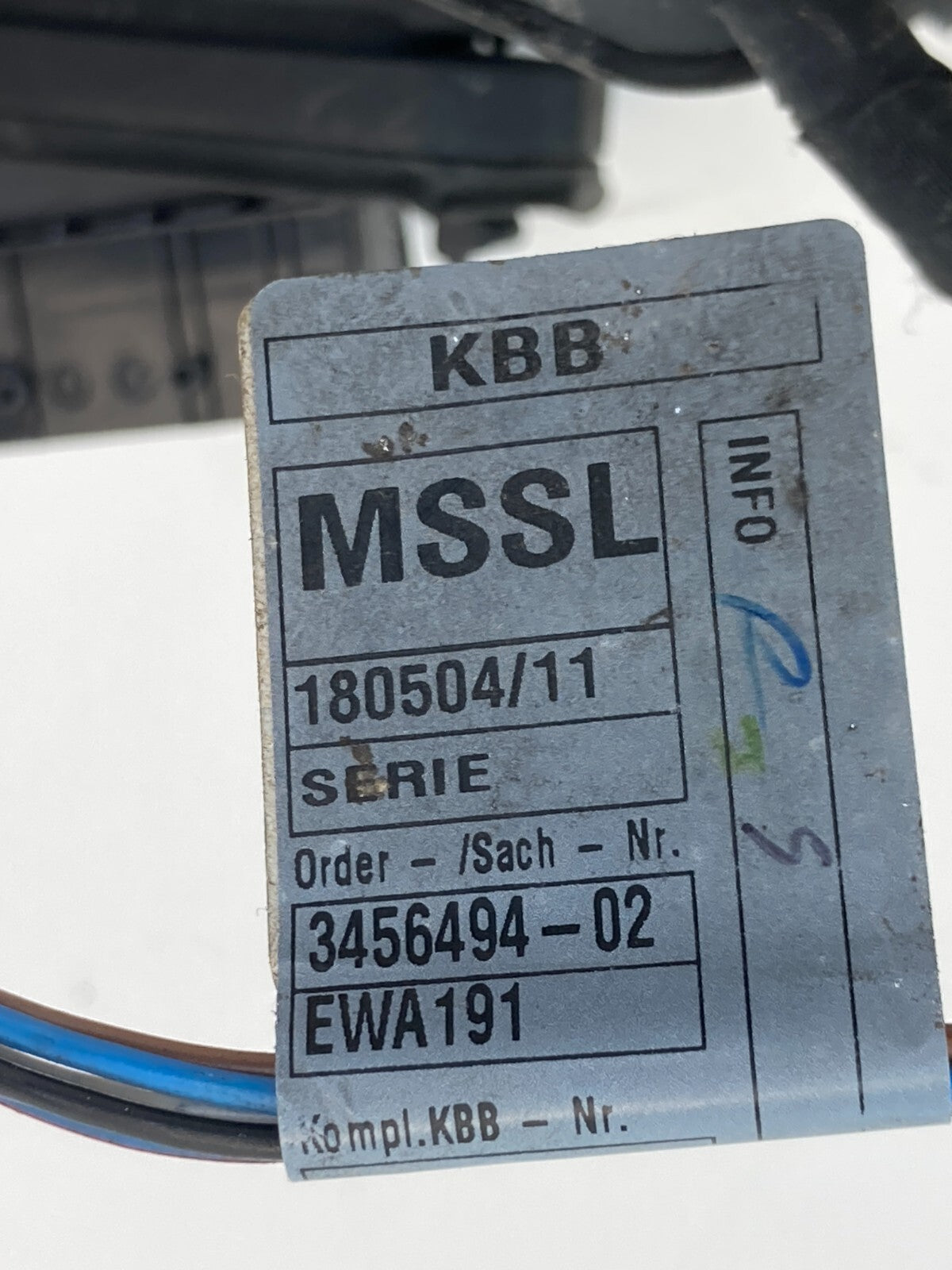 2008-2015 Mini Cooper Front Right Passenger Side Door Wiring Harness 9242723 OEM