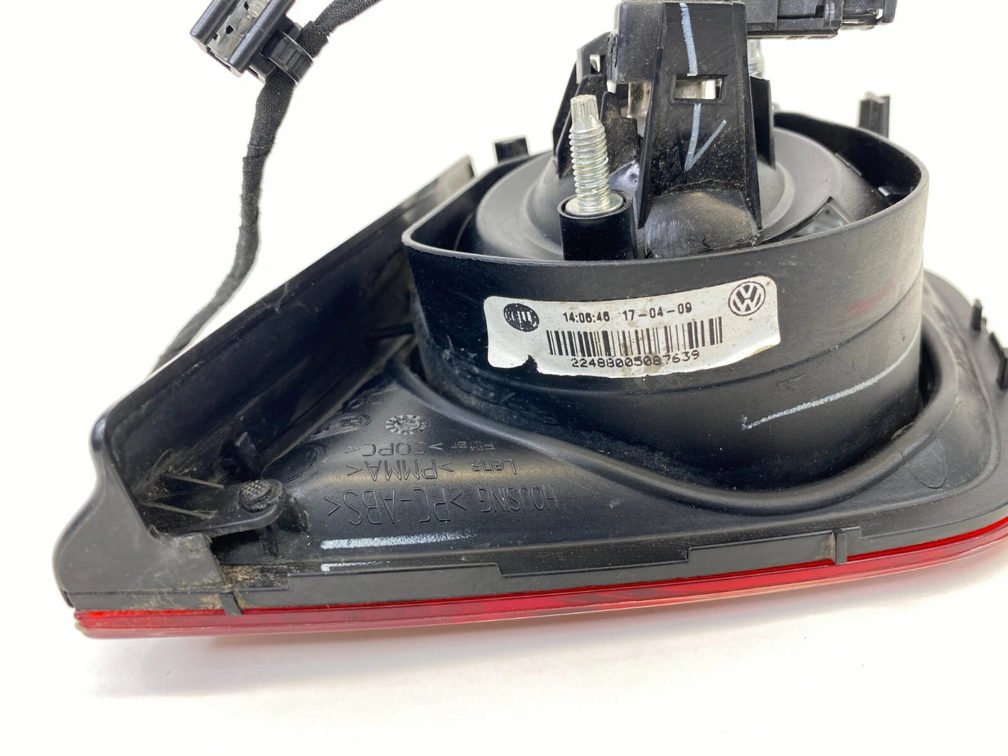 2005-2007 VOLKSWAGEN JETTA LH INNER TRUNK LID TAILLIGHT LAMP UNIT 1K5945093J OEM