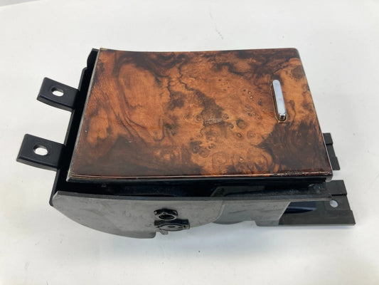 2009-2015 JAGUAR XF CENTER CONSOLE CUP HOLDER STORAGE WOOD TRIM 8X23600D00 OEM