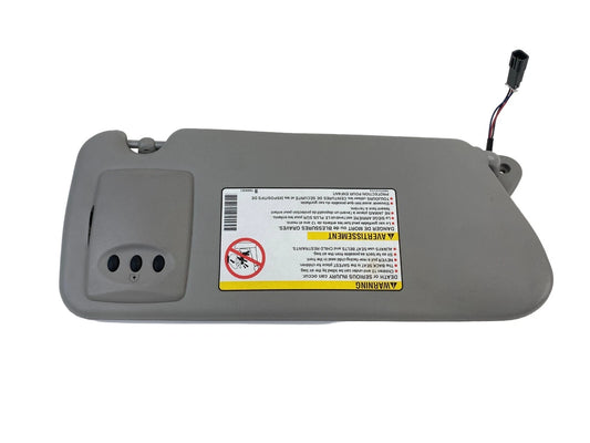 2004-2008 CADILLAC SRX ROOF LEFT SUNVISOR SUN VISOR SHADE W/ GARAGE DOOR OPENER