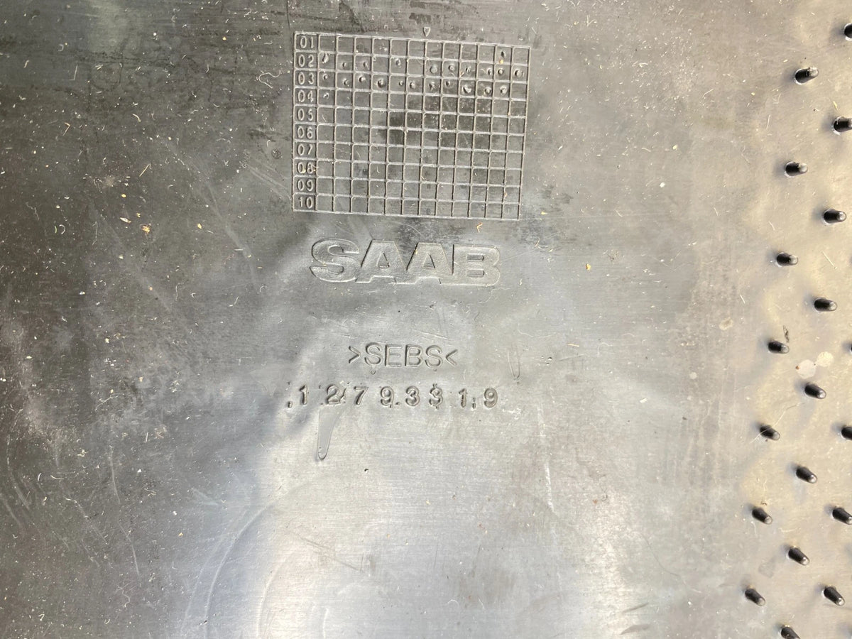 03-11 SAAB 9-3 93 GLOVE BOX STORAGE CONSOLE MAT LINER INSERT RUBBER 12793319 OEM