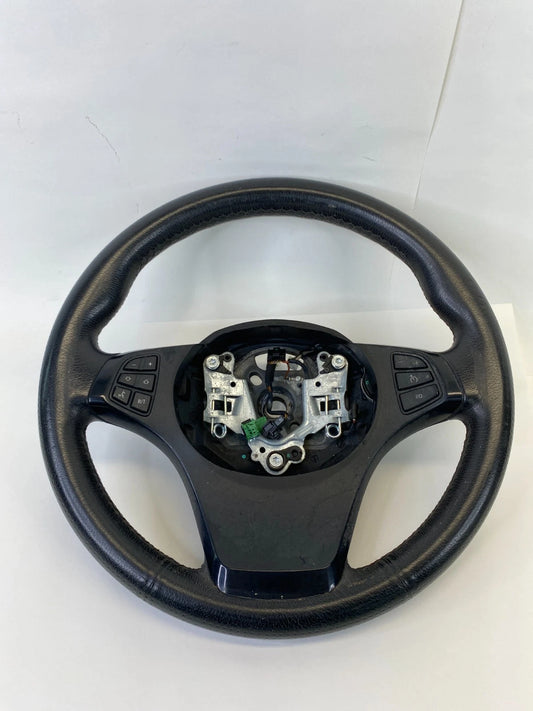 2004-2006 BMW X5 E53 STEERING WHEEL W/ MULTI FUNCTION SWITCHES LEATHER BLACK
