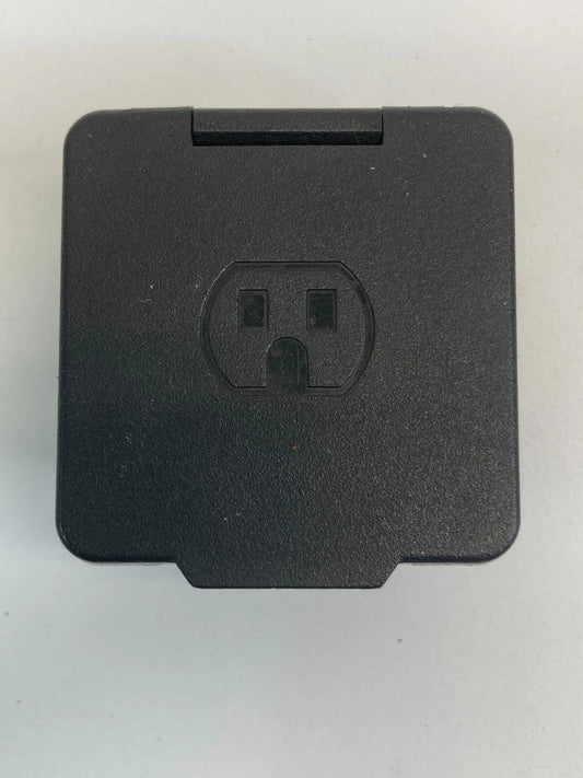 2009-2012 CHEVROLET TRAVERSE REAR AC POWER OUTLET SOCKET PORT COVER TRIM OEM