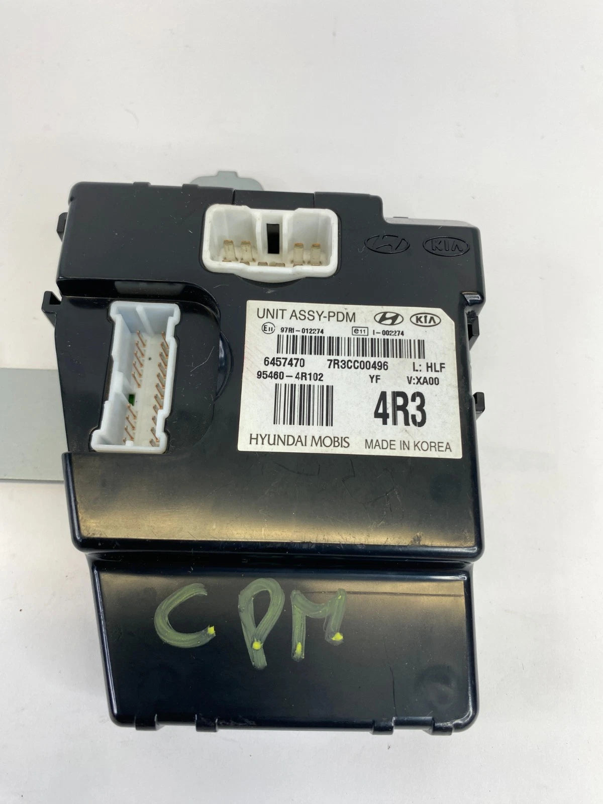 2012-2015 HYUNDAI SONATA HYBRID POWER SUPPLY CONTROL MODULE 95460-4R102 OEM