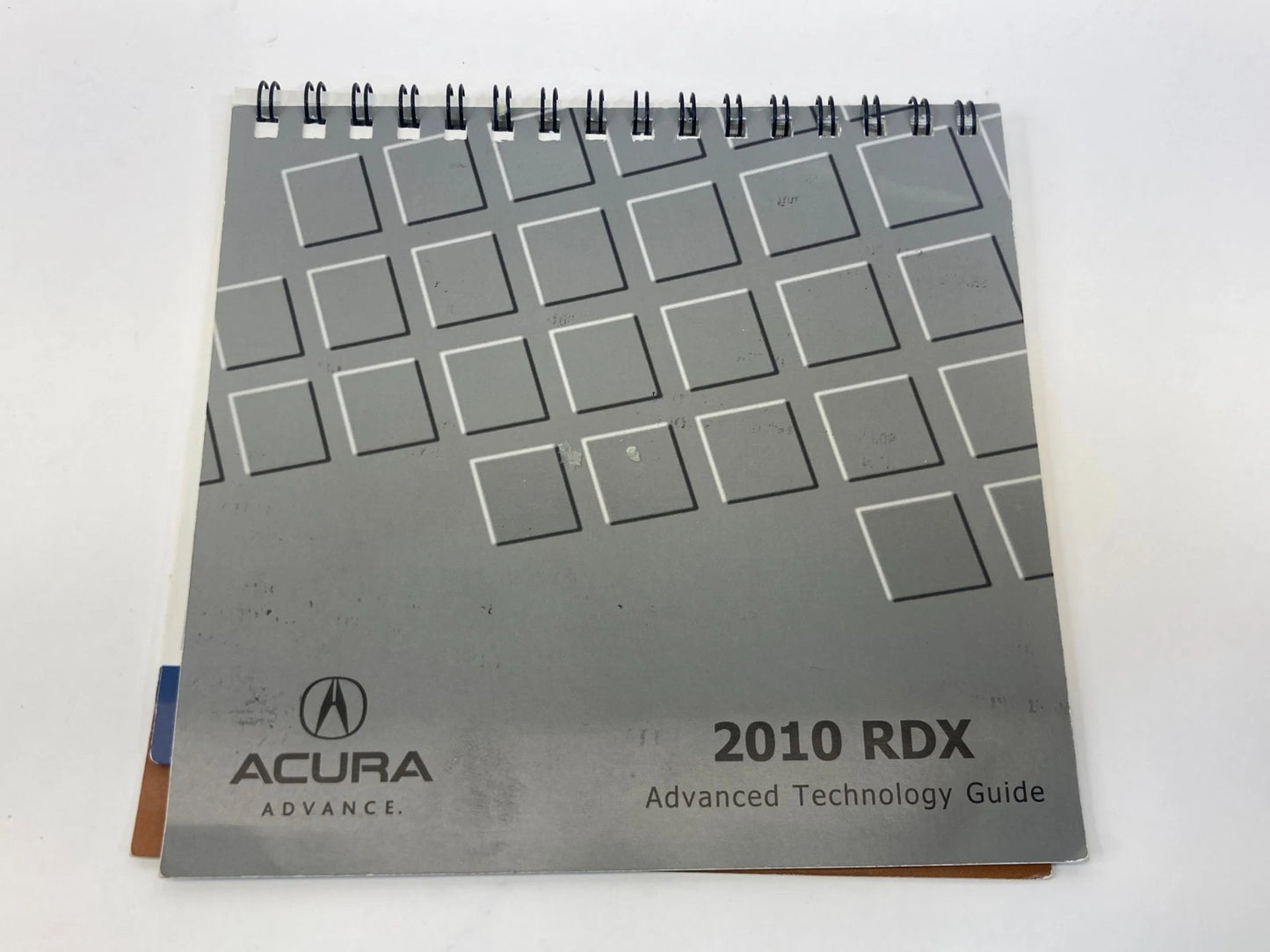 2010 ACURA RDX OWNERS MANUAL QUICK REFERENCE GUIDE BOOK SET W/ CASE OEM