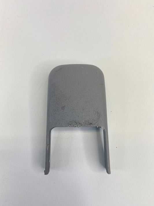 06-10 HYUNDAI SONATA FRONT LEFT DRIVER SEAT RAIL BOLT COVER TRIM CAP GRAY OEM