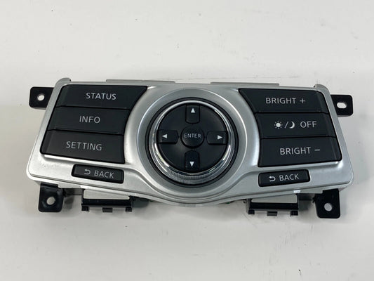 2009-2014 NISSAN MAXIMA INFO RADIO AUDIO SETTINGS DASH CONTROL 9N00B-210451 OEM