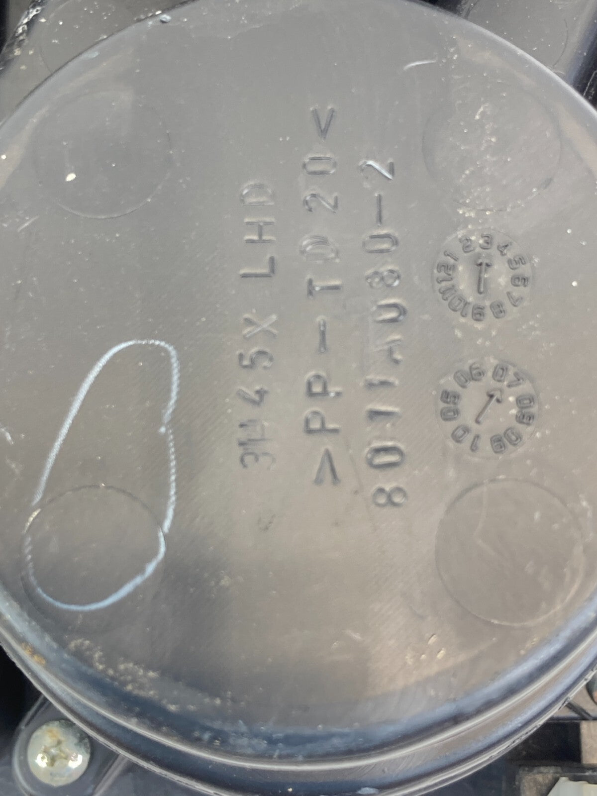 2007-2013 Mitsubishi Outlander Center Console Cup Holder Trim Panel 8011A079