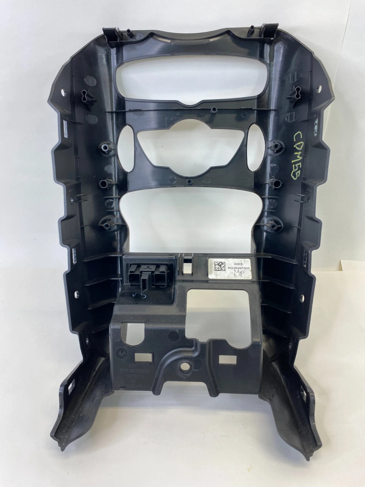2011-2015 MINI COOPER DASH RADIO CLIMATE CONTROL BEZEL COVER TRIM OEM