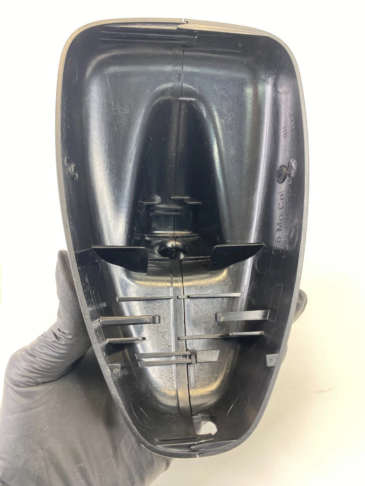 09-11 JAGUAR XF INTERIOR REAR VIEW MIRROR SIDE TRIM COVER 6W93-17D737-AB OEM
