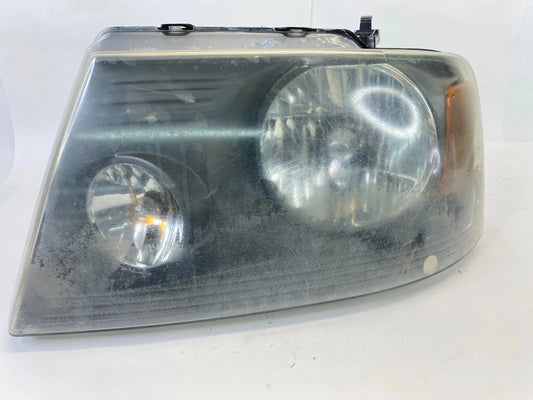 2004-2008 FORD F150 LEFT DRIVER SIDE HEADLIGHT HEADLAMP BLACK OEM 44ZH1640D