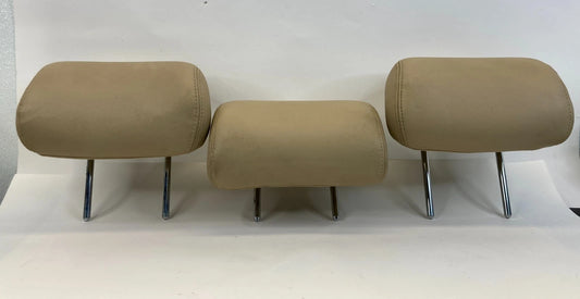 09 10 HYUNDAI SONATA REAR LEFT & RIGHT MIDDLE SEAT HEADREST HEAD REST SET OEM