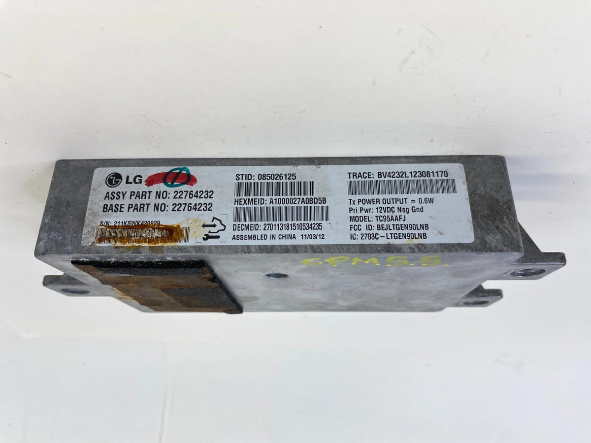 2013 CHEVROLET EQUINOX ONSTAR TELEMATICS INTERFACE CONTROL MODULE OEM 22764232