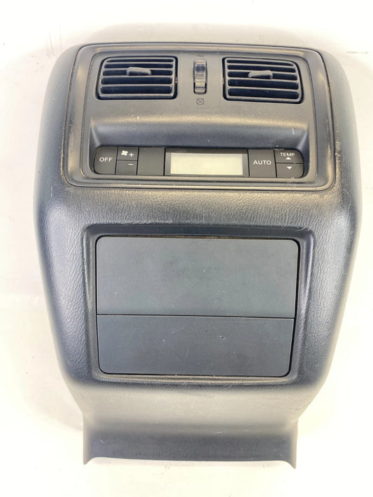 2013-2020 NISSAN PATHFINDER REAR A/C HEAT CLIMATE CONTROL BEZEL W/ AIR VENT OEM