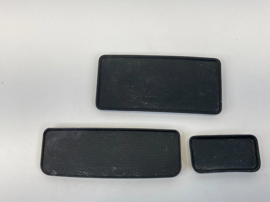 2011-15 HYUNDAI SONATA SET X3 CENTER CONSOLE INSERT RUBBER MAT LINER 84653-3Q000