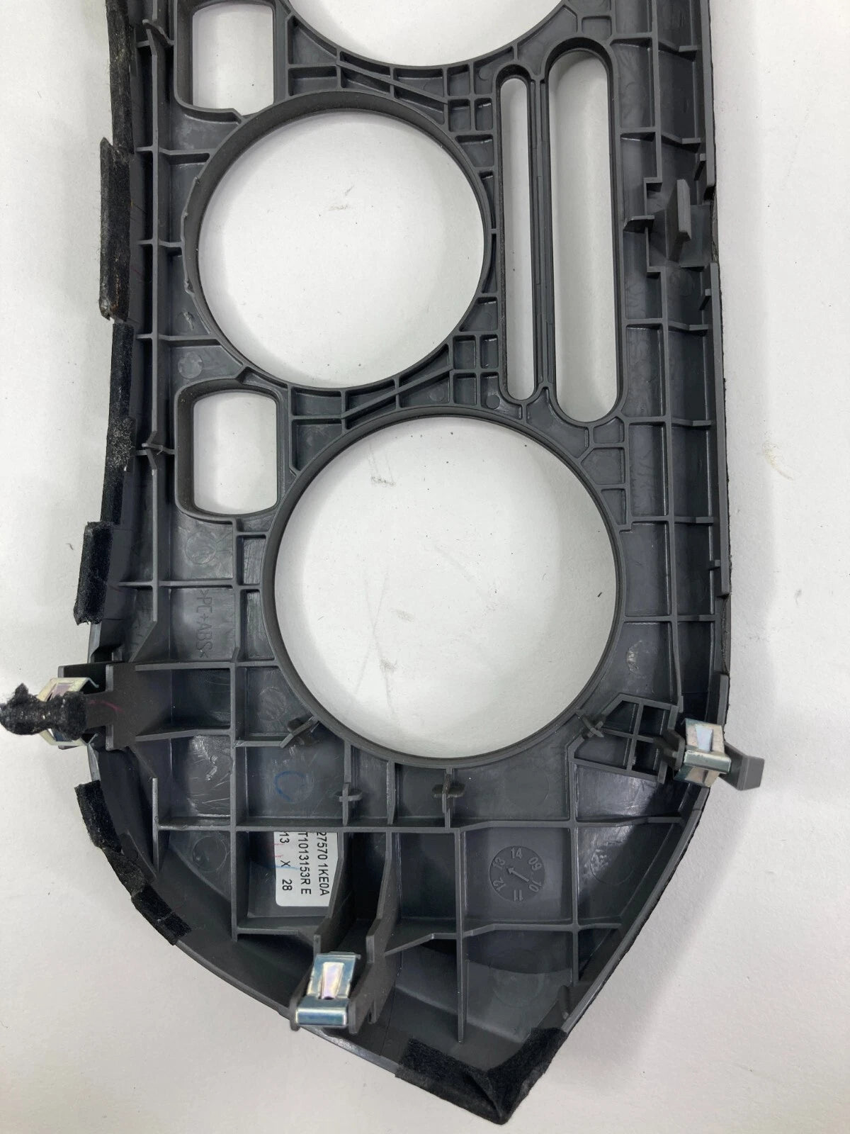 2011-2017 NISSAN JUKE AC CLIMATE CONTROL DASH BEZEL PANEL TRIM PLATE 27570-1KE0A